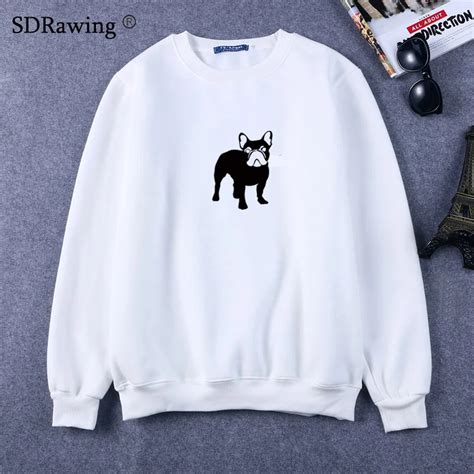 french bulldog sweatshirts for women.